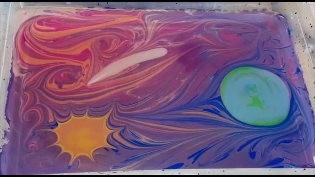 1. Мастер класс по рисованию в технике эбру Силецкая С. М. смотреть онлайн