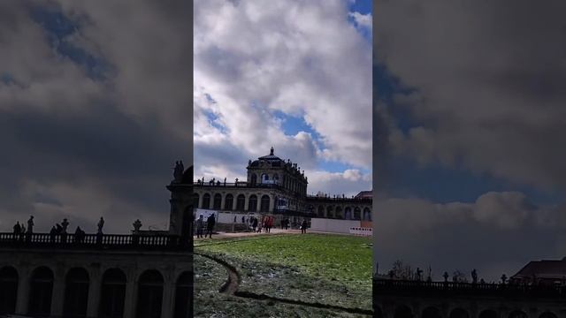 ДРЕЗДЕН. ДВОРЕЦ ЦВИНГЕР (Zwinger, Dresden, Germany) #Shorts