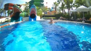 Crystal Flora Beach Resort Water park, Аквапарк, горки. Турция, Кемер. water slide