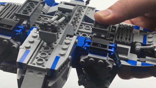 4x 501st Battlepack ARC-170! Lego Star Wars 75280 Alternate Build! Full Overview Video смотреть онлайн