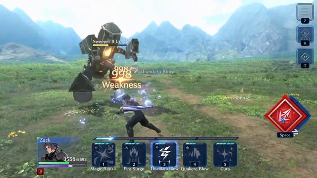 Final Fantasy VII Ever Crisis] PC Steam Part 21 CC- Chapter 2 Genesis[ Bahamut Summon ]