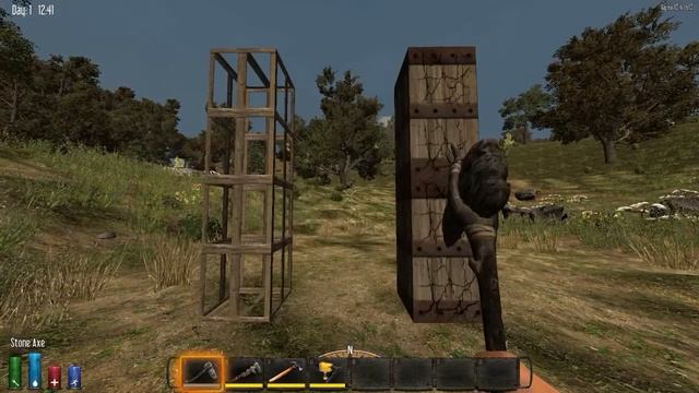 7 Days to Die [Alpha 12] Гайды - Строительные блоки - инструменты смотреть онлайн