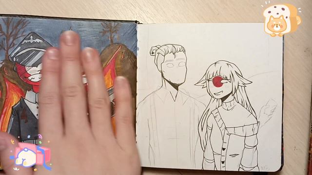 •°Обзор на скетчбук°• | очень нервничаю смотреть онлайн