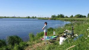 Сом на Кузьминском водохранилище. Огромная щука и трофейный судак.