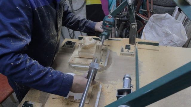 Дупликарвер (часть 2). Копировальный-фрезерный станок. Woodcarving duplicator.