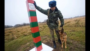 Гимн  Пограничники   Позади нас Россия