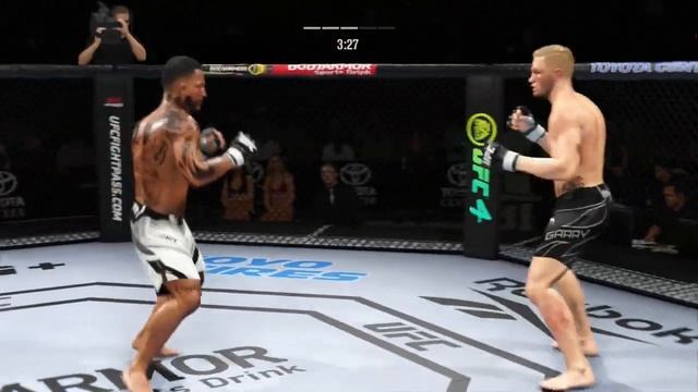 Daniel Rodriguez vs Ian Garry Full Fight - UFC 4 Simulation