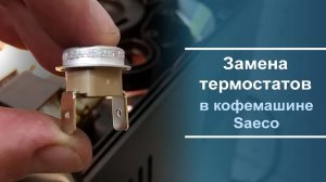 Замена термостатов в кофемашине Saeco.