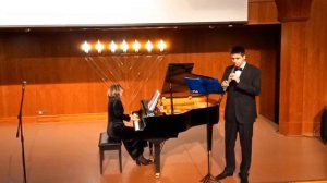 Ж.-Б.Лойе.Соната для гобоя. До Мажор. 1 и 2 часть. /Кирилл Белозерцев (гобой).(конц.Анна Горьева).