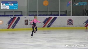 Варвара ЦАЦУЛИНА  バルバラ・ツァツゥリナ FP  Юношеские соревнования "Новый год 2020"