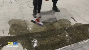 Полимерные полы. Подготовка основания. Нанесение полимерного покрытия Sika. Наливные полы