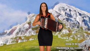 MADONNINA DAI RICCIOLI D'ORO (Sol) IRMA DI BENEDETTO - Organetto Abruzzese Accordion