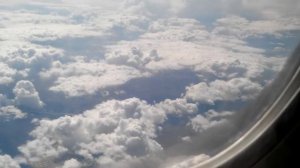 Вид из окна самолёта Ленкорань Москва часть 5