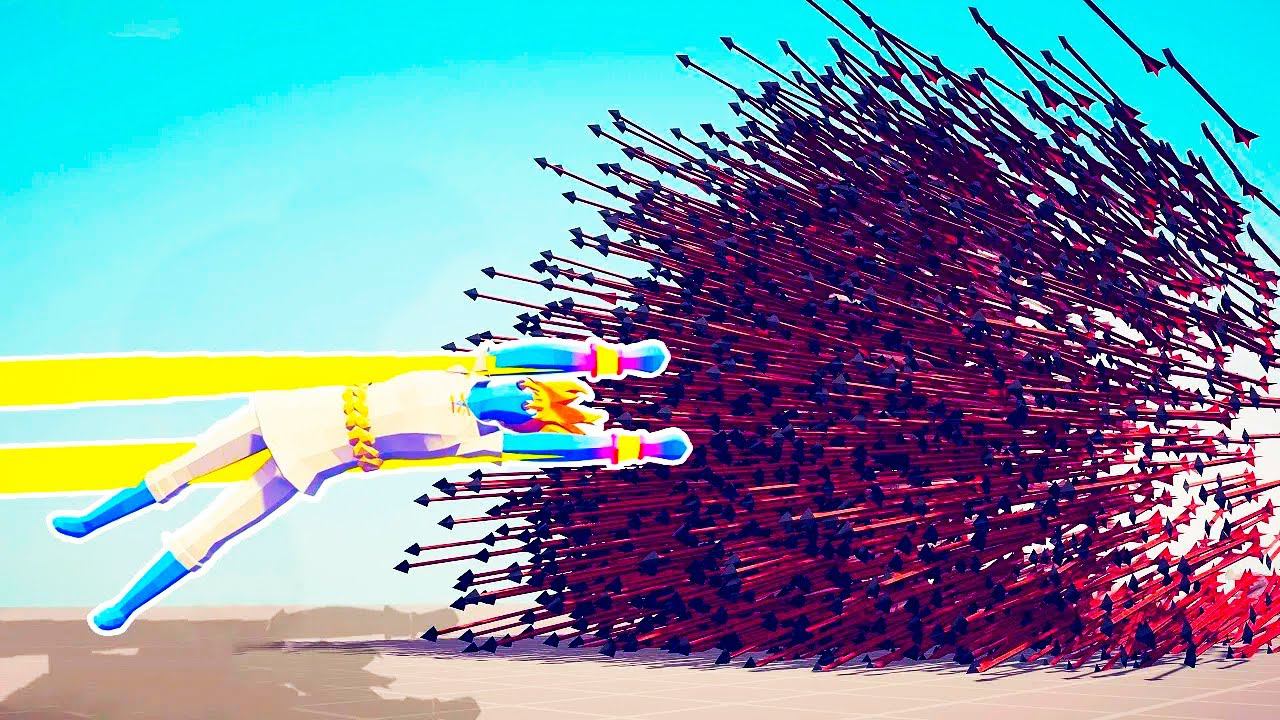 SUPER PEASANT vs EVERY GOD | TABS - Totally Accurate Battle Simulator смотреть онлайн