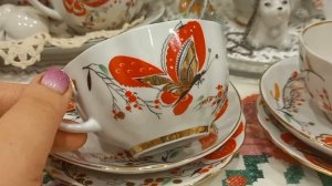 Бабочки прилетели! Сервиз Бабочки ЛФЗ