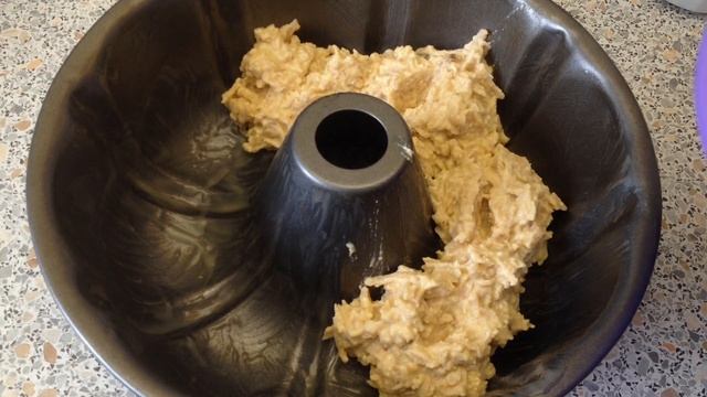 Яблочный кекс с пониженной калорийностью