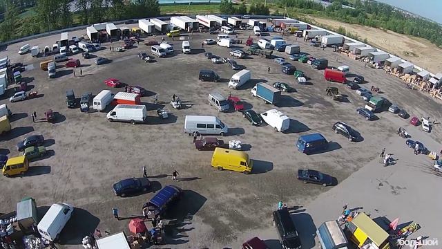Ольшаны. Рынок. Проекта Краiна - большое путешествие по Беларуси