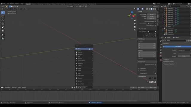 Forest Lake | Blender Modeling Low Poly Environment | Timelapse Modeling смотреть онлайн