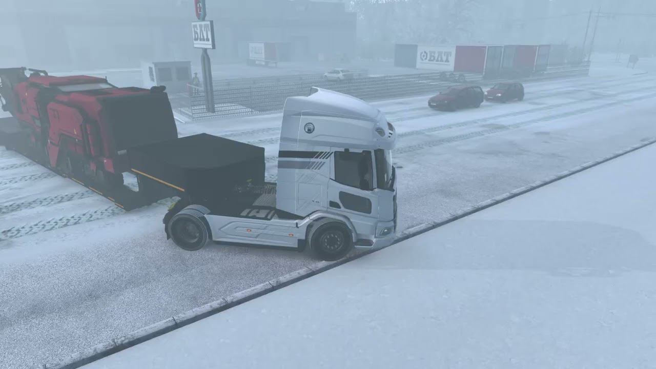 [ETS 2] DAF XD 2023_Heavy Hall To Narva смотреть онлайн