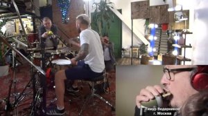 Мы к вам заехали на час. #10песенатомныхгородов /Запись барабанов/