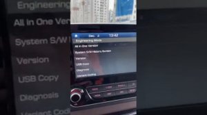 Hyundai Grand Starex euro6: магнитола вход в инженерное меню