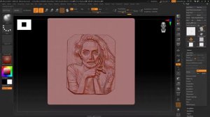Быстрое создание барельефа в Zbrush