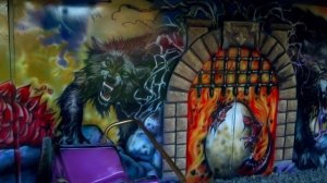 Детские аттракционы в парке Победы