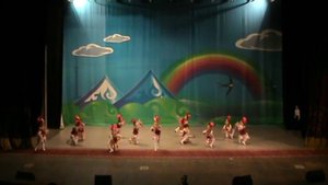 казахский детский танец "Подружки","Құрбылар" Гр: Жаным!