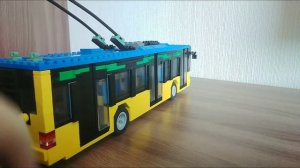 Lego троллейбус Лаз е183