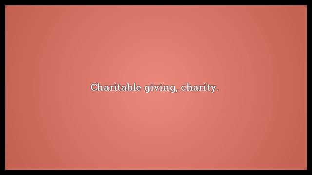 Philanthropy Meaning