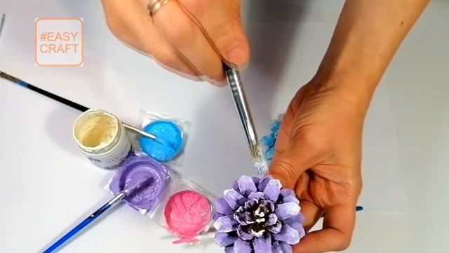 Красивая поделка из шишек Поделки из природных материалов для декора Осенние поделки смотреть онлайн