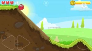 Прохождение Red Ball 4 (без комментариев). Часть #1. Зелёные холмы.