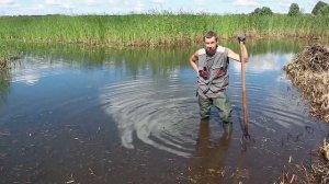 Превратили болото в уютную озерную бухту!