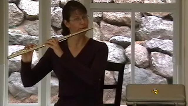 Portland Silver Flute with Gold Lip Plate Demo video смотреть онлайн