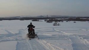 Гусеничный снегоход своими руками