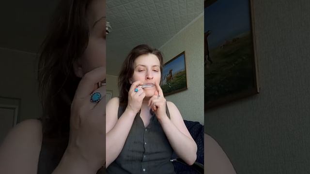 Пробую новый варган из Киргизии) #варган #звуковаятерапия смотреть онлайн