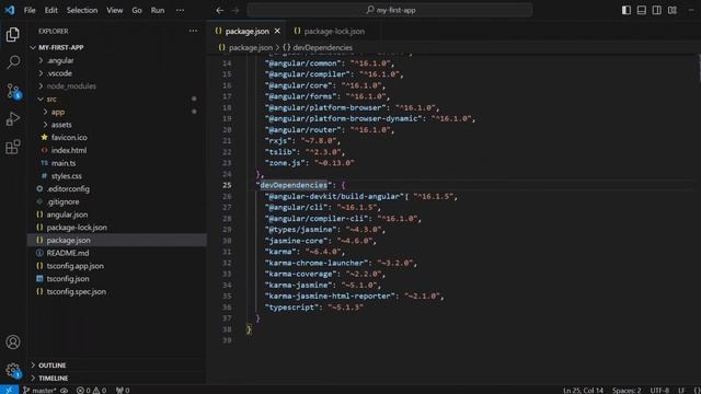Understanding package.json and package-lock.json  - Angular 16 Tutorial (Part 6)