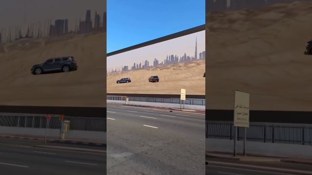 Nissan устроили CGI гонки в Дубае