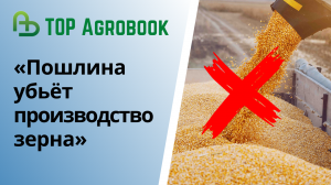 «Пошлина убьёт производство зерна»  – депутат Ставрополья | TOP Agrobook: обзор аграрных новостей