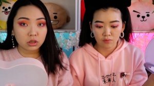 МАКИЯЖ БАТЛ с Сестрой! Превращаемся в Soft Girl!|NikyMacAleen