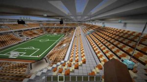 #1 Футбольный стадион в Minecraft!!! Город в Minecraft!!!
