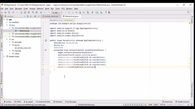 RadioButtons In Android Studio смотреть онлайн