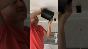 Как установить светильник на гипсокартон самому