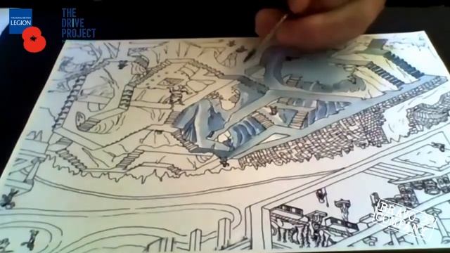 Bravo 22 Live - Graphic Art : A-MAZE-ing Drawing (Part 2) with Nic Watts, Al Johnson & Graham Limb смотреть онлайн