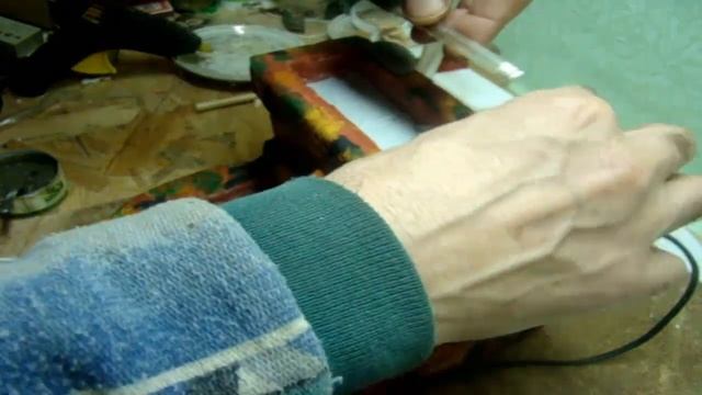 Фонтан-водопад с подсветкой своими руками. DIY.