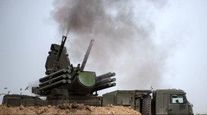 «Панцирь-С1» поразил украинский ударный БПЛА. Лучшее видео из зоны СВО