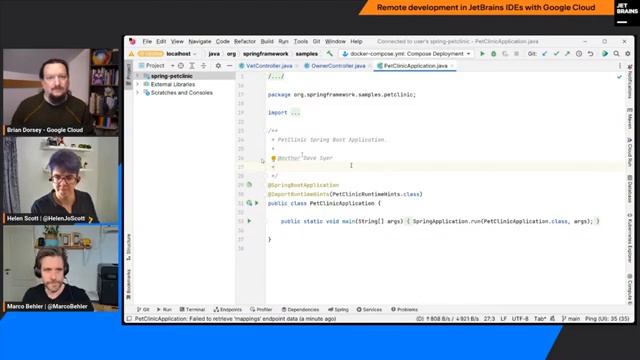 Remote development in JetBrains IDEs with Google Cloud