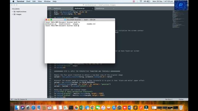 Document Scanner OPENCV PYTHON | Beginner Project смотреть онлайн