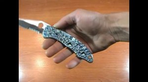 Тюнинг ножа Benchmade "Pika II" Кислотный монстр 2