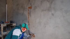 Сверление и установка подрозетников под ТВ зону